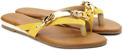 

Addons Women Yellow Flats