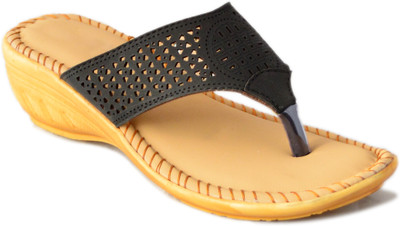 

Myra Women Black Wedges