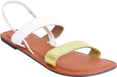 

Footrendz Women White Flats