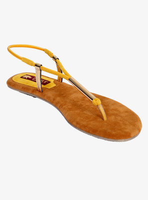 

Port Women Yellow Flats