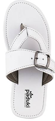 Paduki Men White Sandals