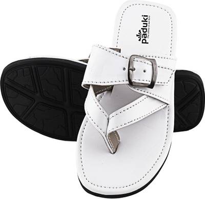 Paduki Men White Sandals