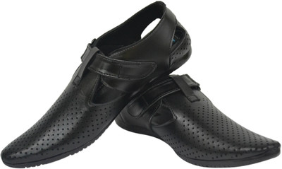 

Human Steps Men Black Sandals
