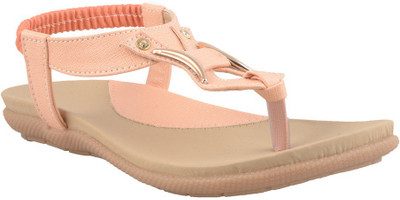 

Adorn Girls Flats, Peach