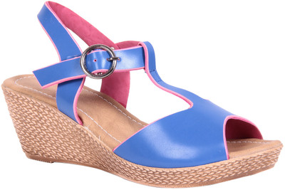

Adorn Women Blue Wedges
