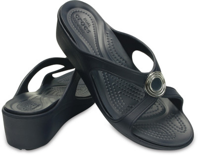 

Crocs Women Navy Wedges