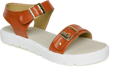 Vendoz Women Tan Flats