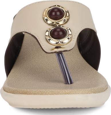 Jayn Martin Women Soothing Beige Heels
