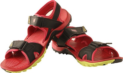 

Puma Women Black-Barberry-Bluebird Sports Sandals