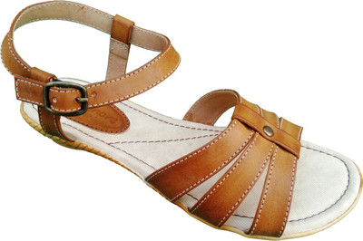 

le signore Women TAN Wedges
