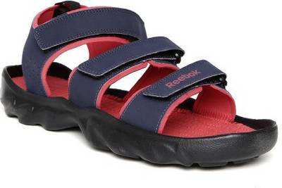 Reebok Men BLACK/RED Sports Sandals