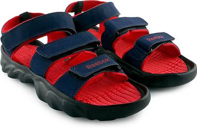 Reebok Men BLACK/RED Sports Sandals