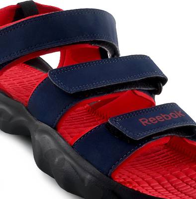Reebok Men BLACK/RED Sports Sandals