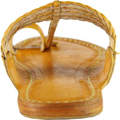 eKolhapuri Men Yellow Sandals