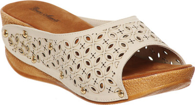 

Bruno Manetti Women Beige Wedges