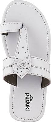 Paduki Men White Sandals