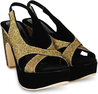 

Anand Archies Girls Heels(Gold