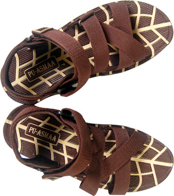 

Pu Assma Men BROWN Sports Sandals