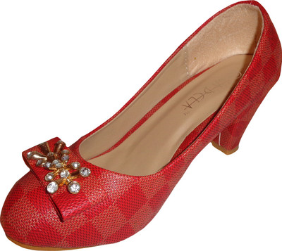 

Ladela Women Red Heels