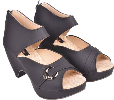 Trilokani Women Red Heels