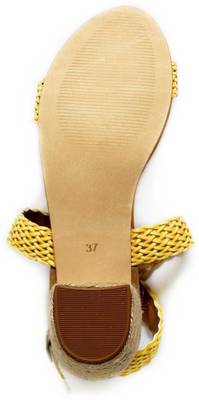 Kanabis Women Yellow Heels
