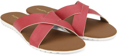 

People Women ROSE RED Flats