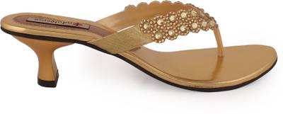 Indulgence Women Gold Heels