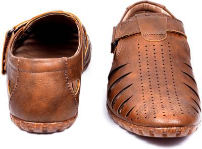 Peponi Men Beige Sandals