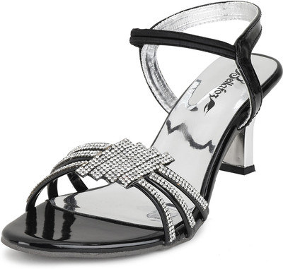 

Bellafoz Women BLACK Heels
