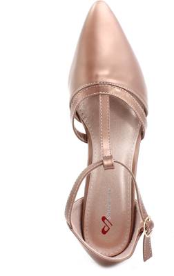 Shuberry Women Bronze Heels