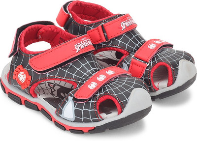 

Spiderman Boys Sports Sandals, Black/red