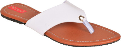

Footrendz Women White Flats