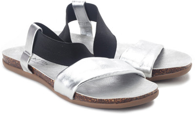 

Kenneth Cole Women Silver Flats