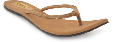 Indirang Women Gold Flats