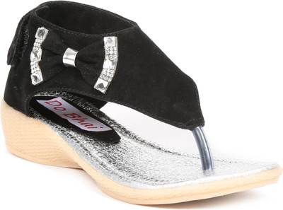 

Do Bhai Girls Sports Sandals(Black