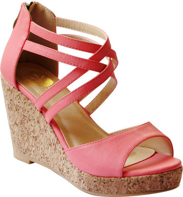 

Kanabis Women Pink Wedges