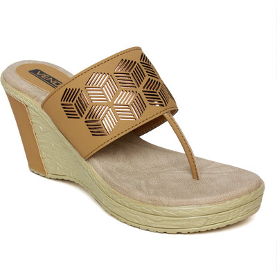 

Vendoz Women Beige Wedges