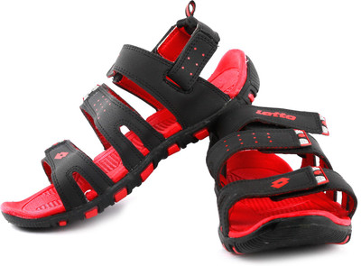 

Lotto Men Grey/Red Sports Sandals
