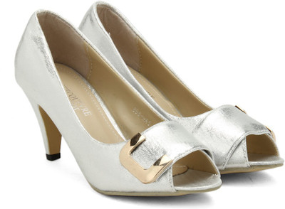 

MFT Couture Women Silver Heels