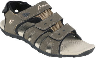 

Fsports Men Olive Black Sandals