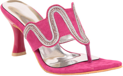 

Adorn Women Pink Heels