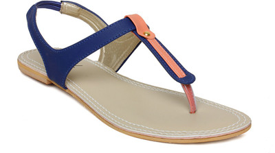 Vendoz Women Blue Flats