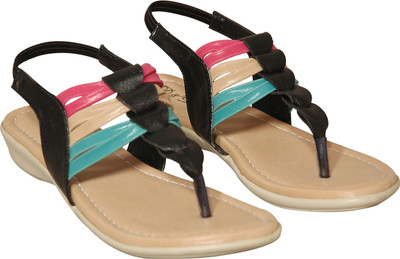 

D&D Women Black Flats