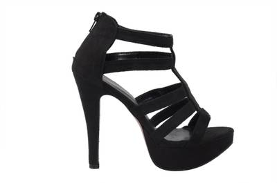 Shuberry Women Black Heels
