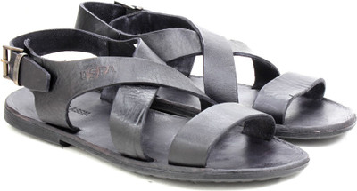 

U.S. Polo Assn Men Black Sports Sandals