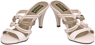 Shumiya Women Cream Heels