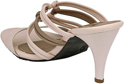Shumiya Women Cream Heels