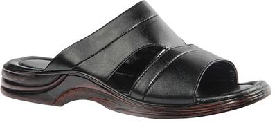 Hansx Men Black Sandals