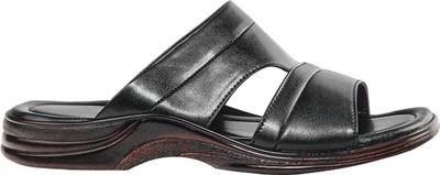 Hansx Men Black Sandals