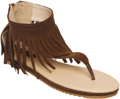 

Flat n Heels Women Brown Flats